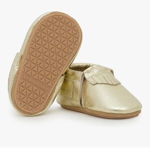 BirdRock Baby Hard Sole Moccasins - Genuine Leather Shoes